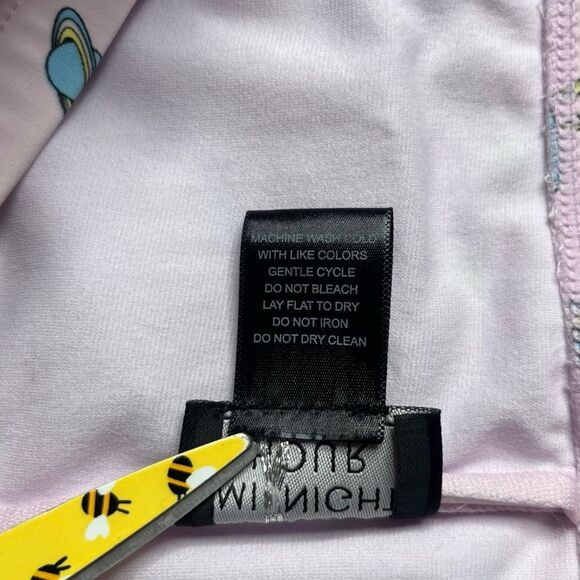 HOT TOPIC Women’s Purple Midnight Hour Alien Halter Bikini Top Size 5 - Picture 4 of 4